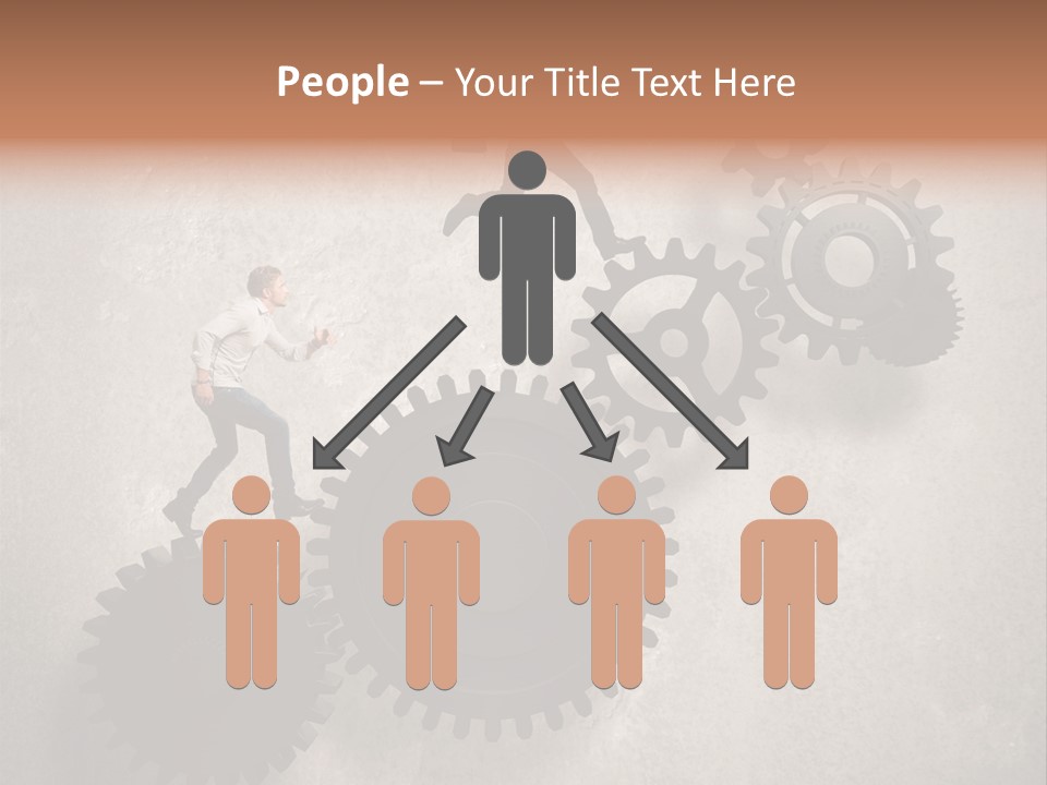 Team Machine Force PowerPoint Template