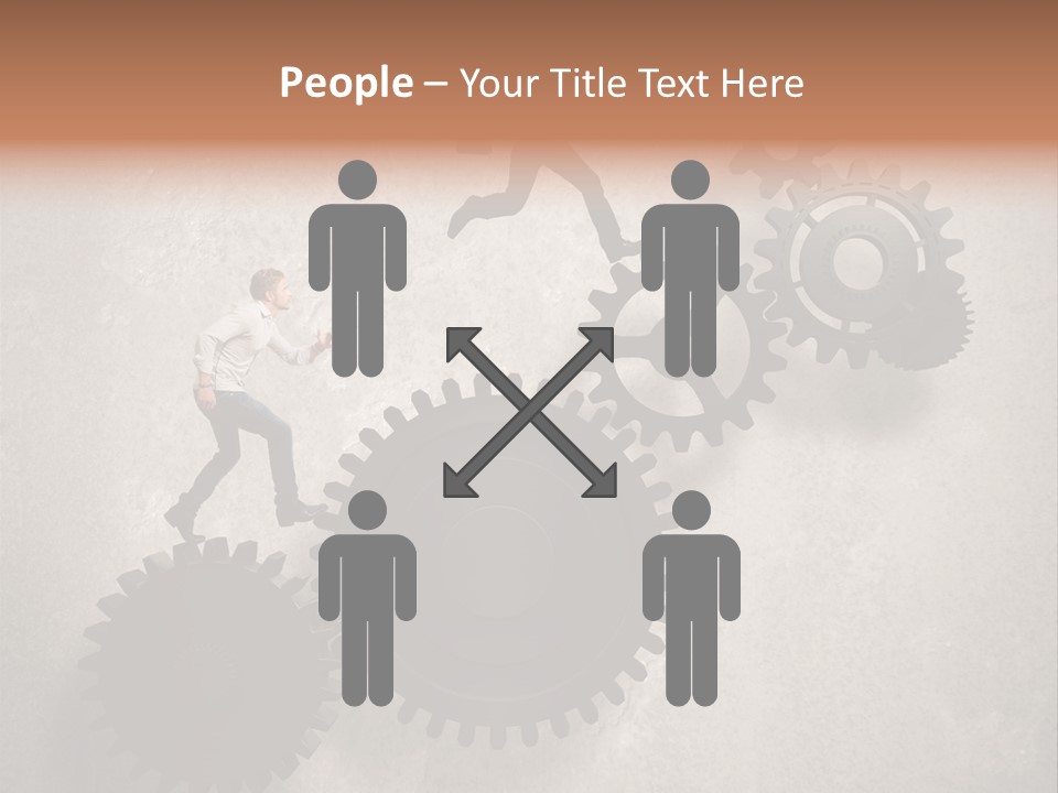 Team Machine Force PowerPoint Template