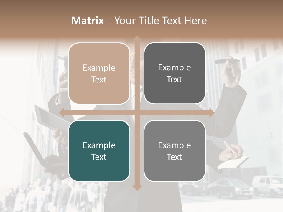Email Skyscraper Modern PowerPoint Template
