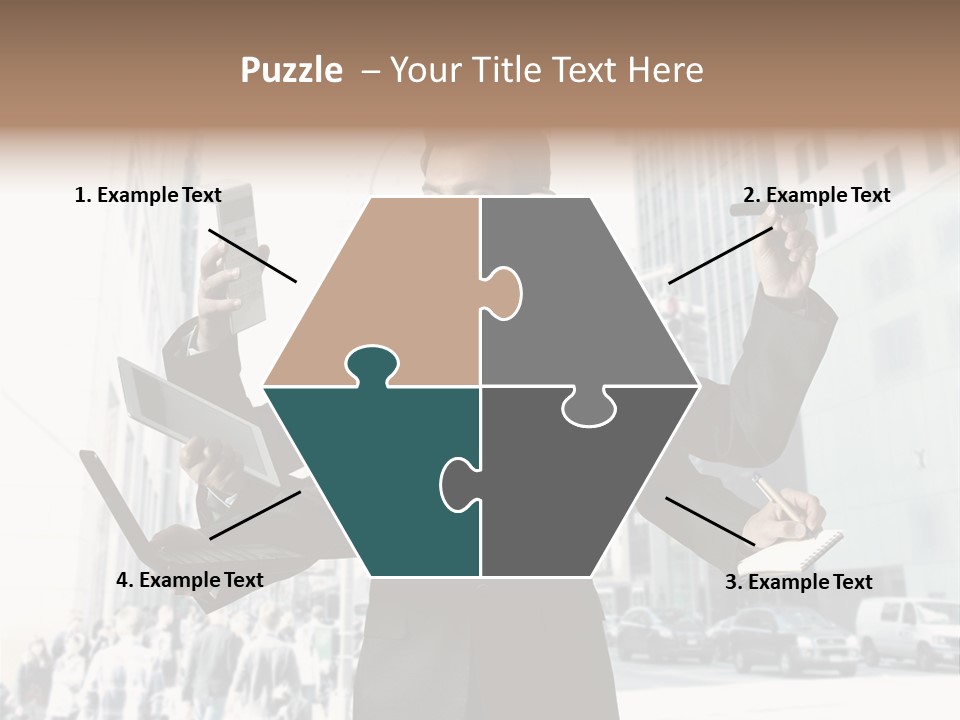 Email Skyscraper Modern PowerPoint Template