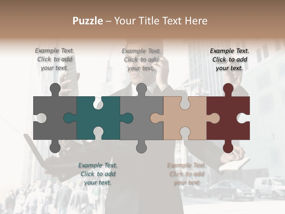 Email Skyscraper Modern PowerPoint Template