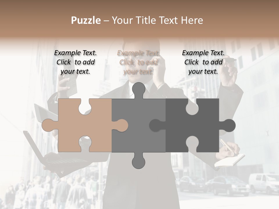 Email Skyscraper Modern PowerPoint Template