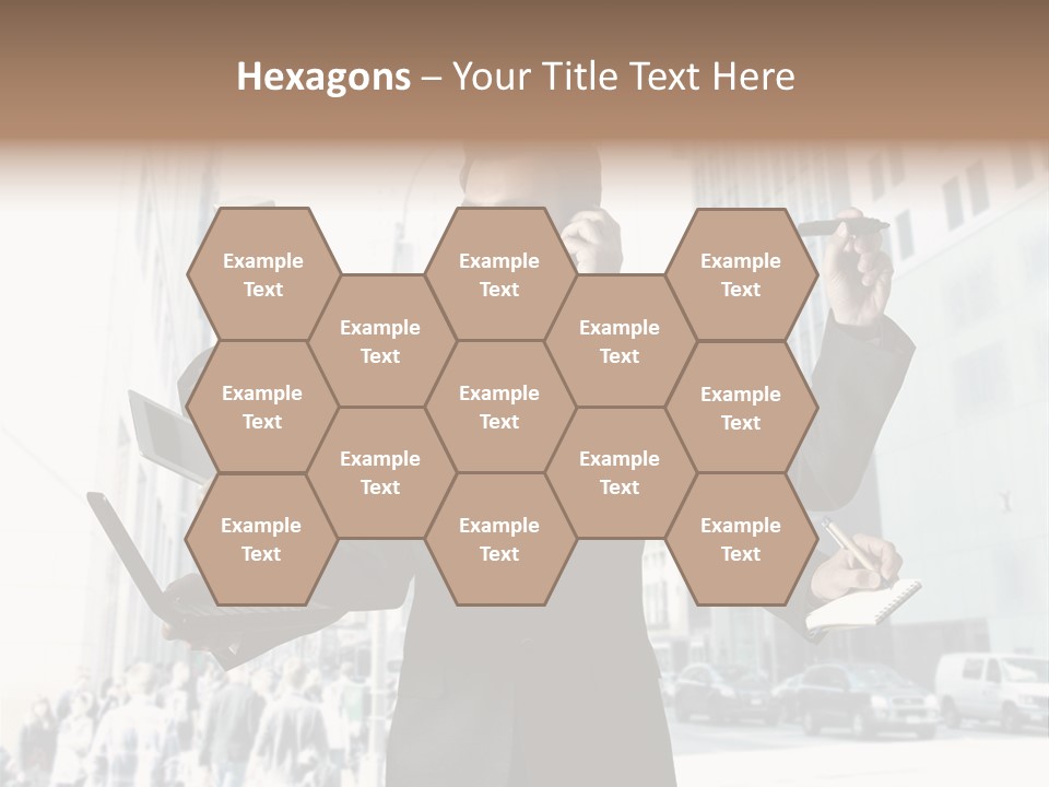 Email Skyscraper Modern PowerPoint Template