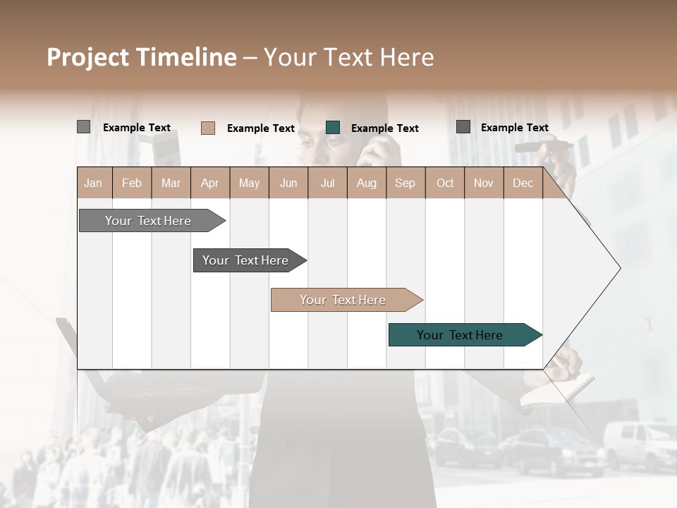 Email Skyscraper Modern PowerPoint Template
