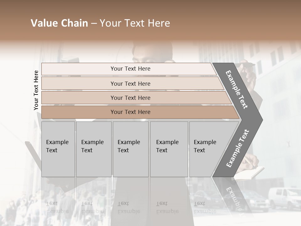 Email Skyscraper Modern PowerPoint Template