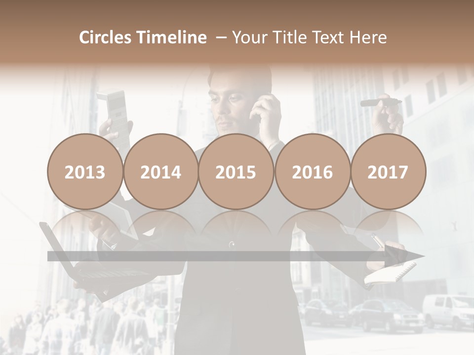 Email Skyscraper Modern PowerPoint Template