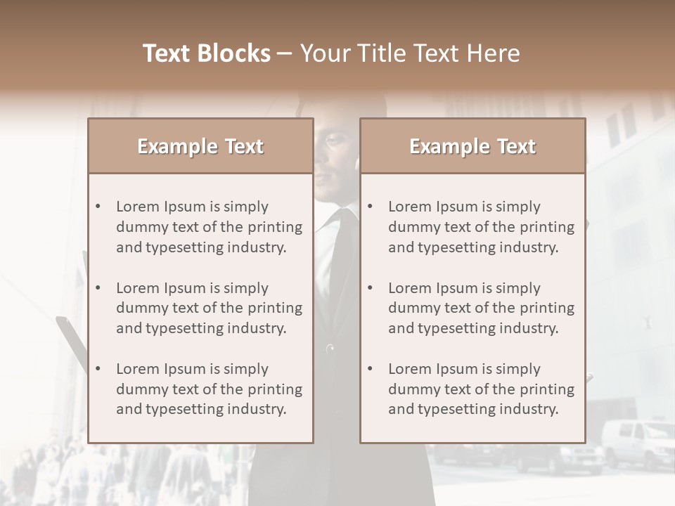 Email Skyscraper Modern PowerPoint Template