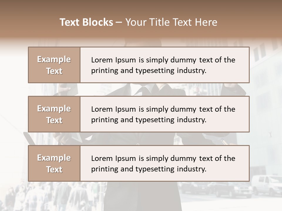 Email Skyscraper Modern PowerPoint Template