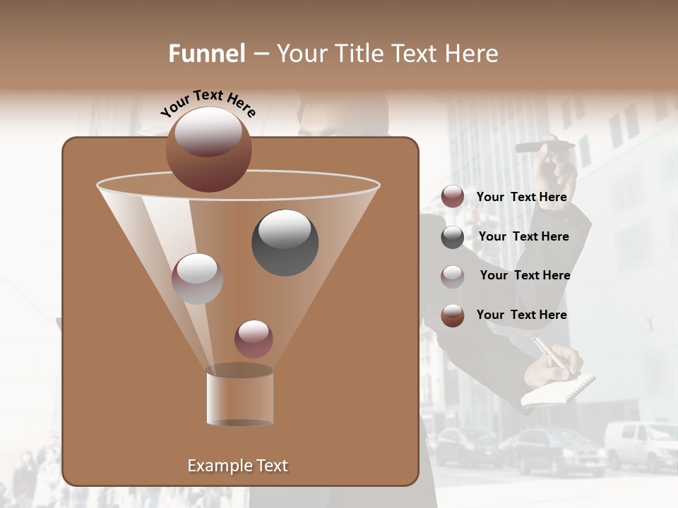 Email Skyscraper Modern PowerPoint Template