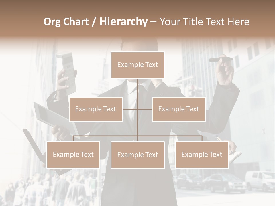 Email Skyscraper Modern PowerPoint Template