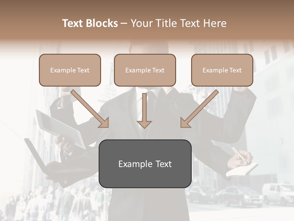 Email Skyscraper Modern PowerPoint Template