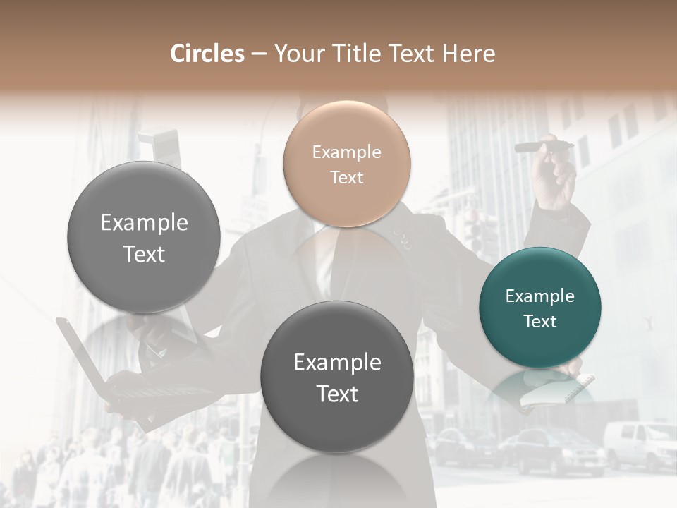 Email Skyscraper Modern PowerPoint Template