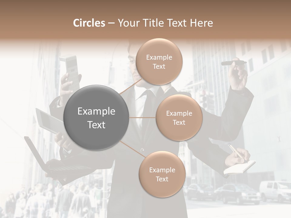 Email Skyscraper Modern PowerPoint Template