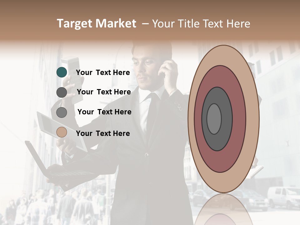 Email Skyscraper Modern PowerPoint Template
