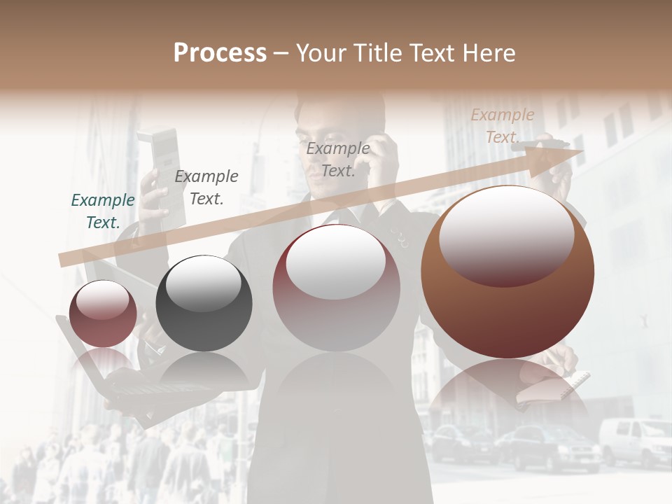 Email Skyscraper Modern PowerPoint Template