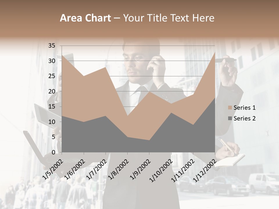 Email Skyscraper Modern PowerPoint Template