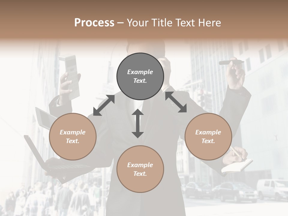 Email Skyscraper Modern PowerPoint Template