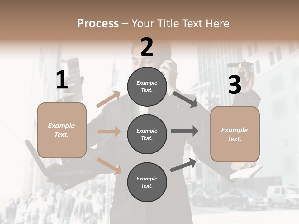Email Skyscraper Modern PowerPoint Template