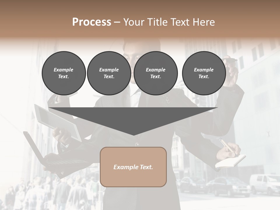 Email Skyscraper Modern PowerPoint Template