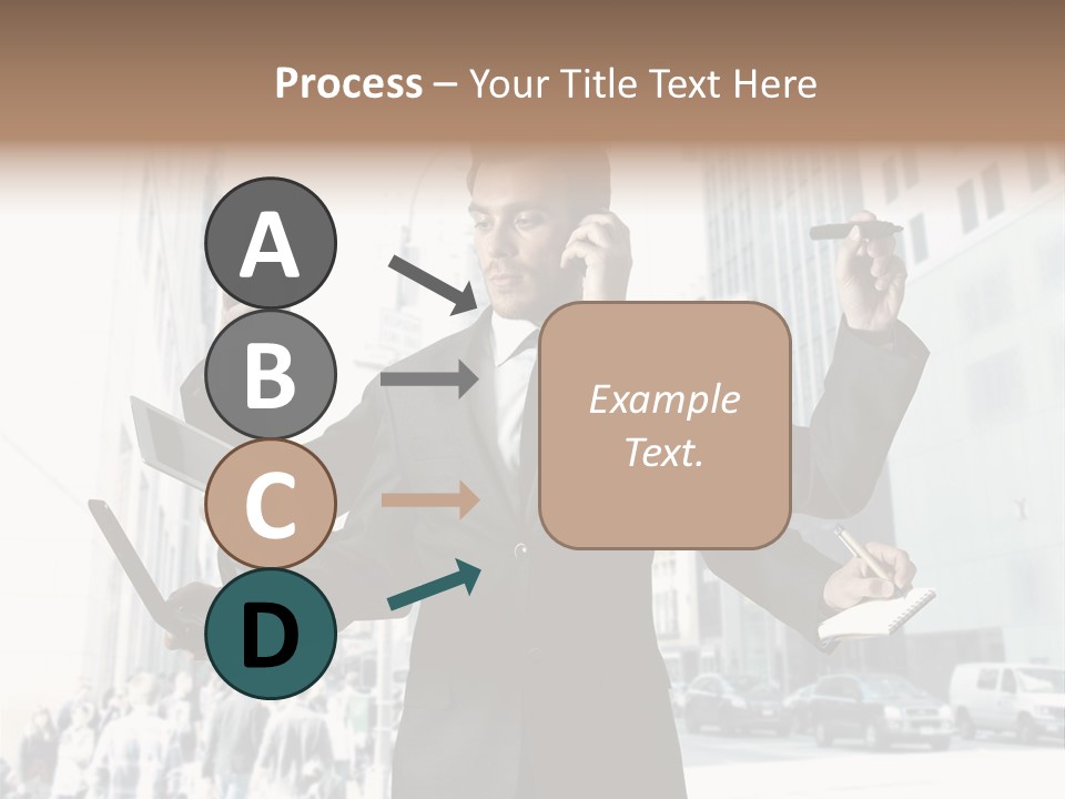 Email Skyscraper Modern PowerPoint Template