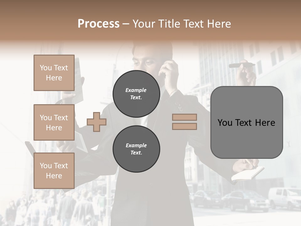 Email Skyscraper Modern PowerPoint Template
