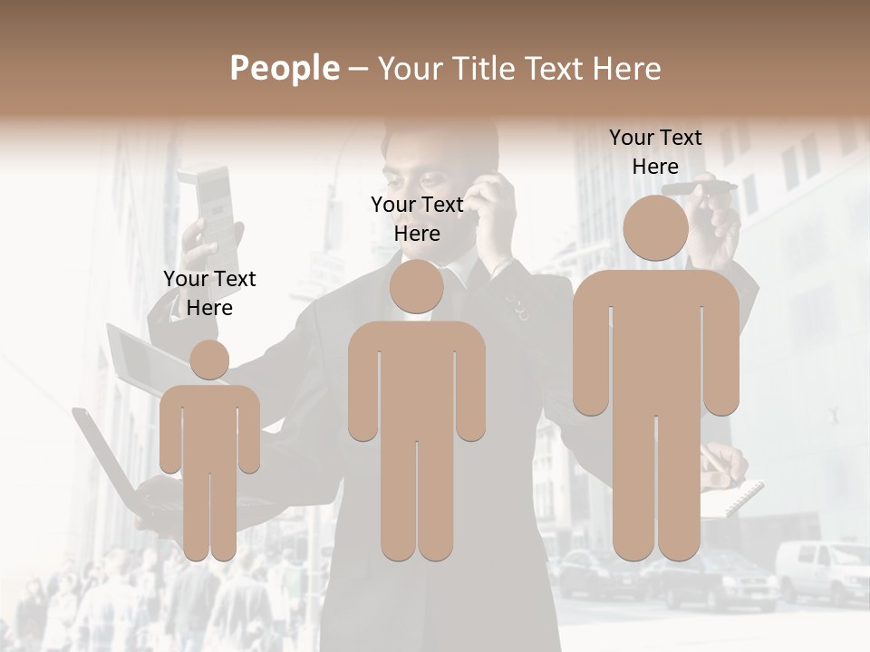 Email Skyscraper Modern PowerPoint Template