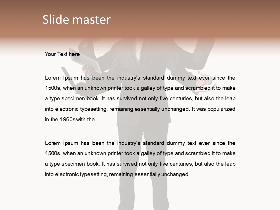 Business Confusion Time PowerPoint Template