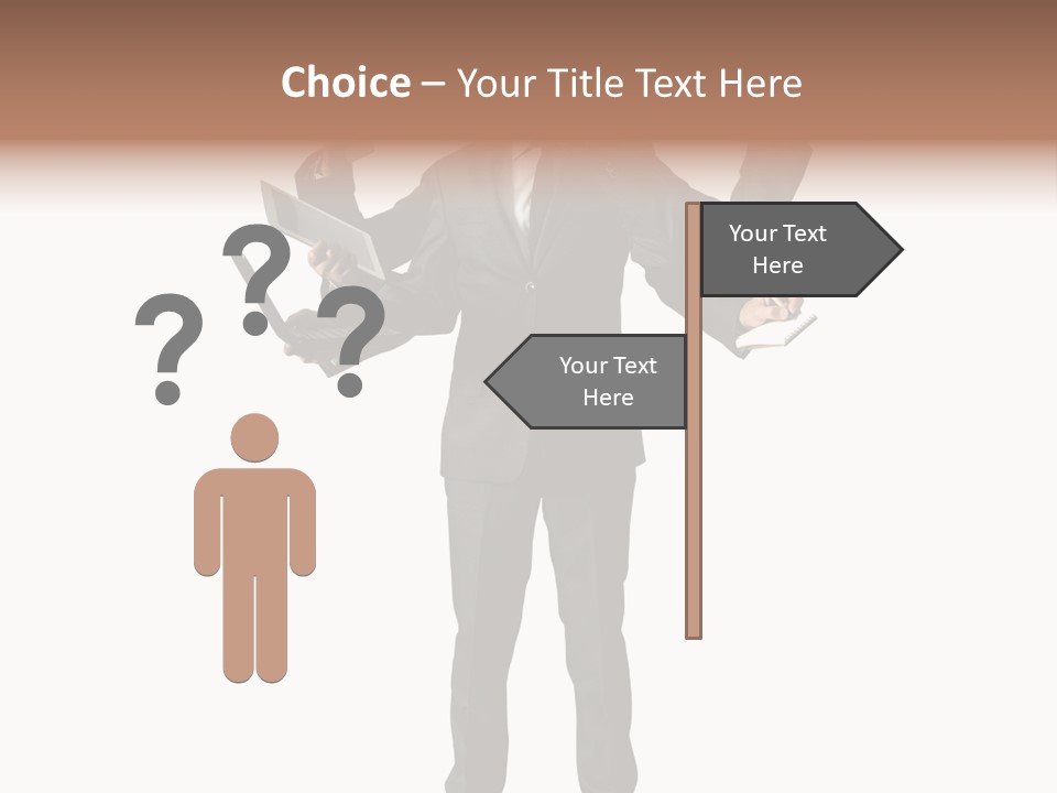 Business Confusion Time PowerPoint Template