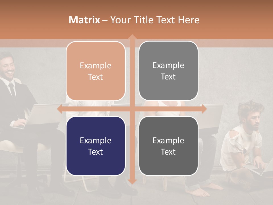Marketing Success Copyspace PowerPoint Template