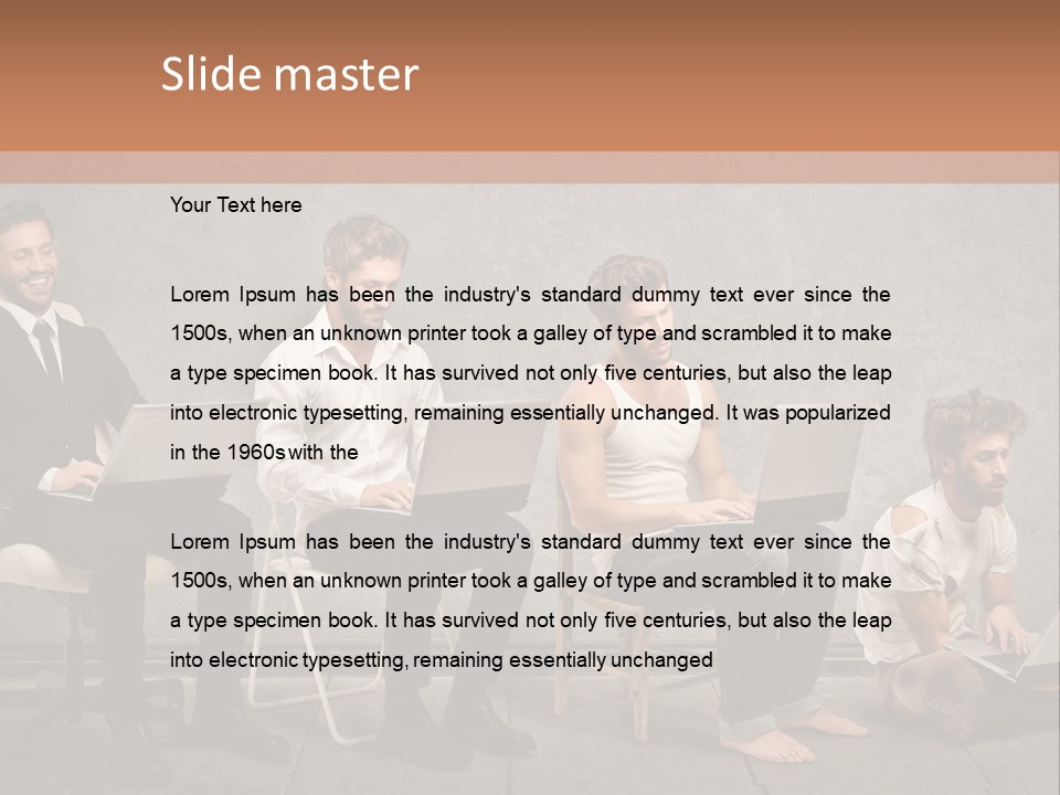 Marketing Success Copyspace PowerPoint Template