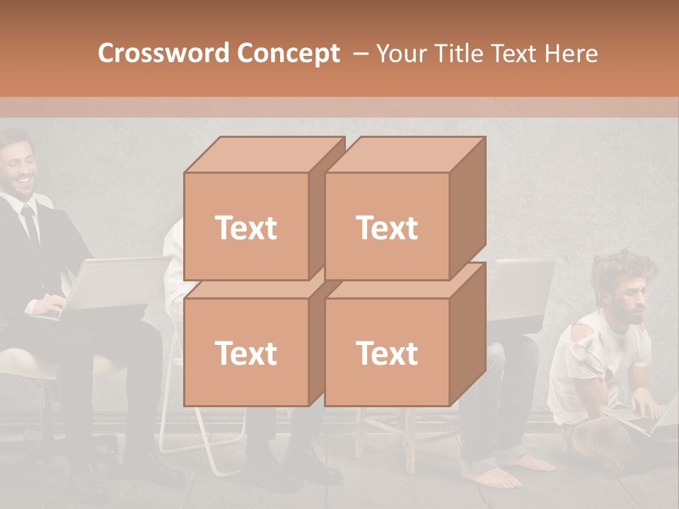 Marketing Success Copyspace PowerPoint Template