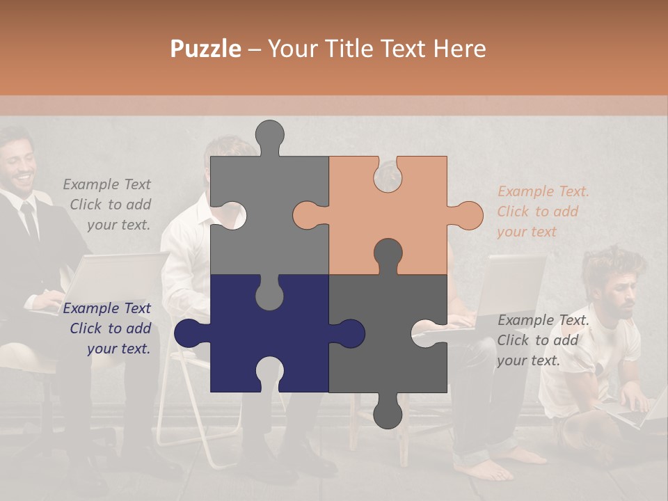 Marketing Success Copyspace PowerPoint Template