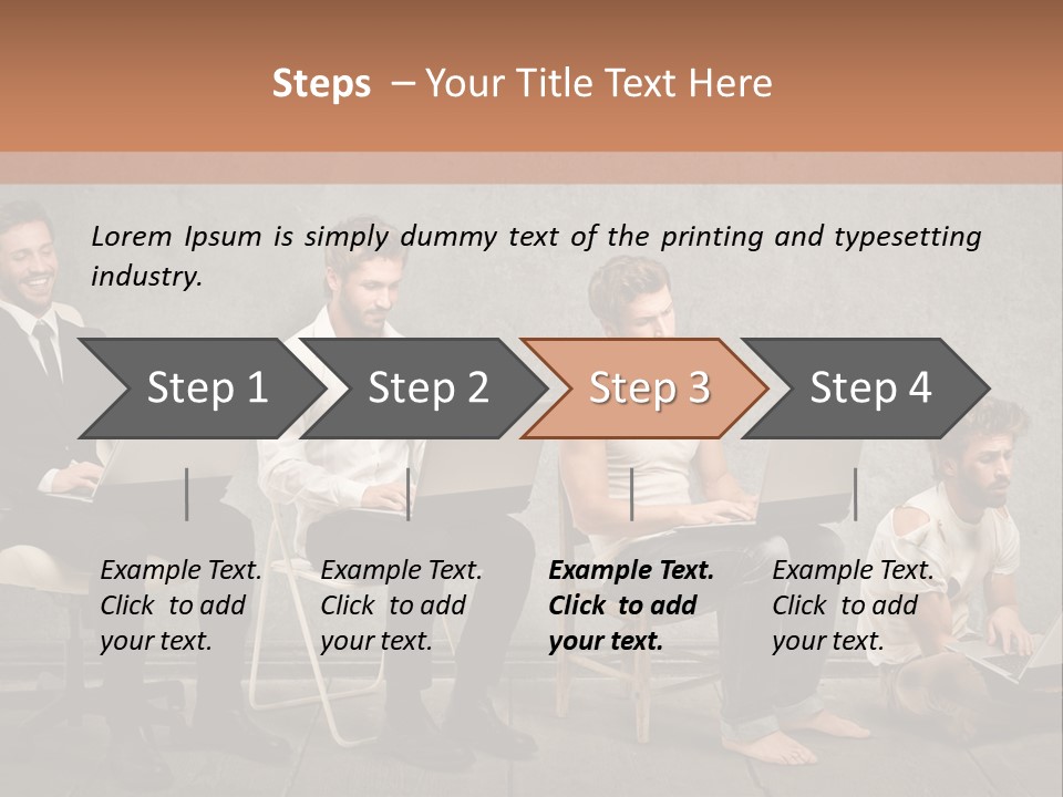 Marketing Success Copyspace PowerPoint Template