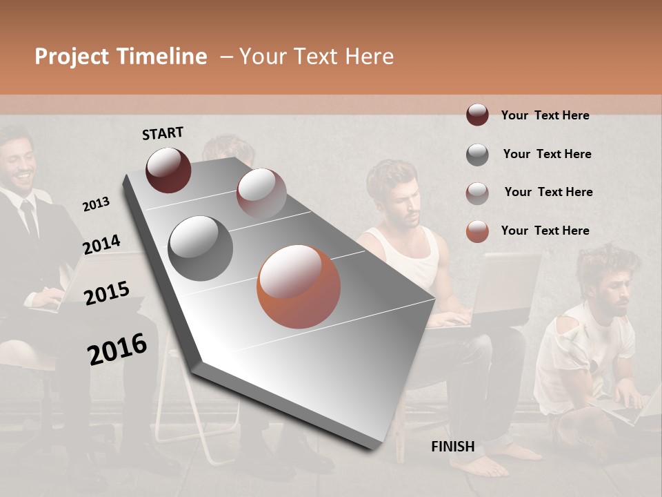 Marketing Success Copyspace PowerPoint Template
