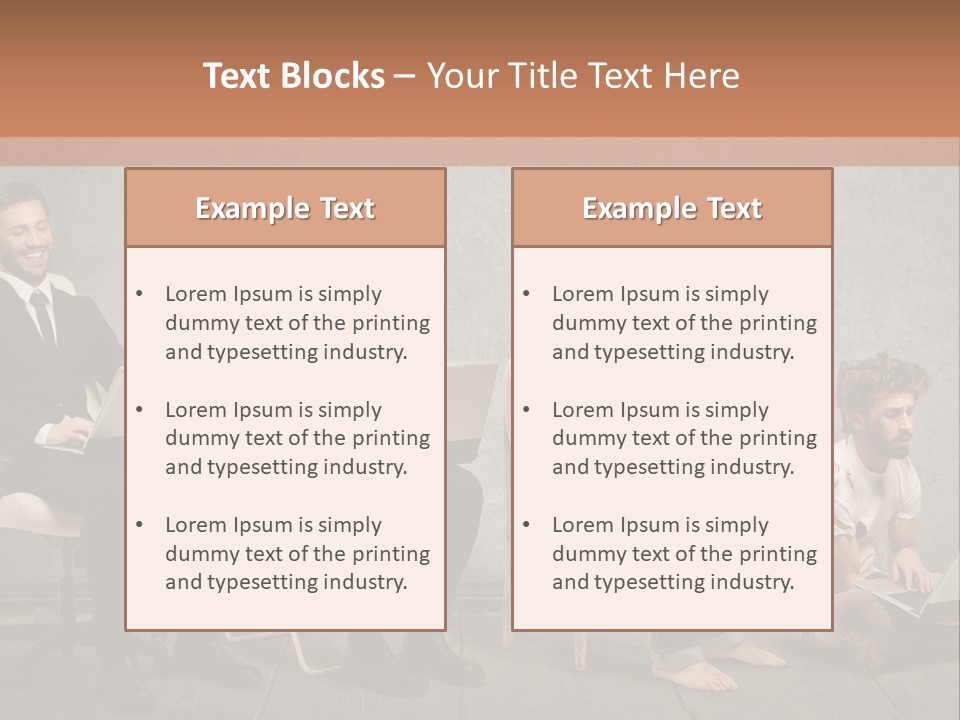 Marketing Success Copyspace PowerPoint Template