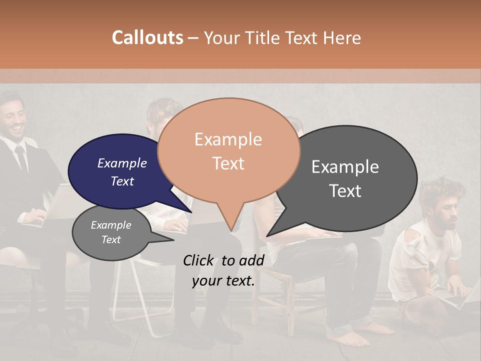 Marketing Success Copyspace PowerPoint Template