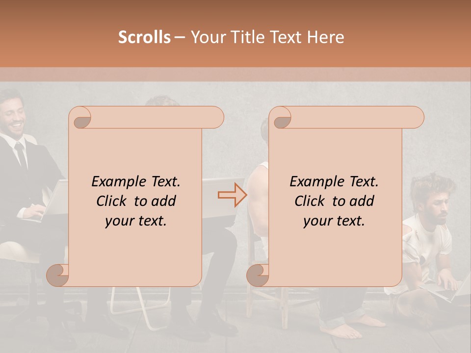 Marketing Success Copyspace PowerPoint Template