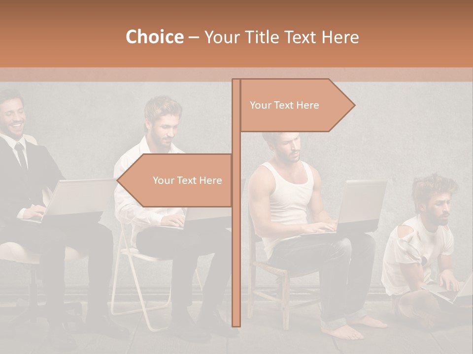 Marketing Success Copyspace PowerPoint Template