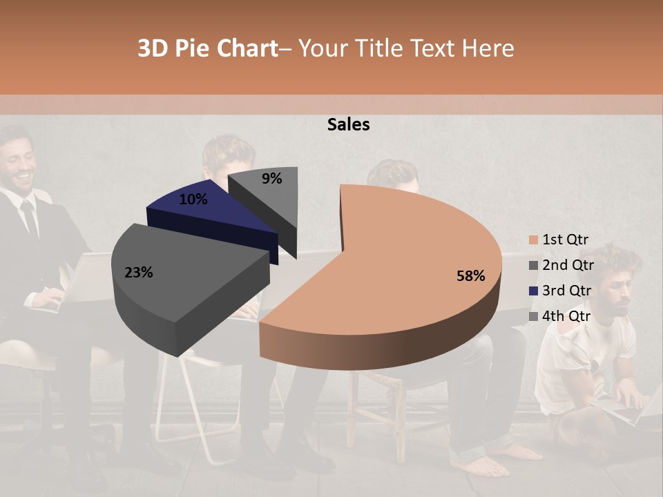 Marketing Success Copyspace PowerPoint Template