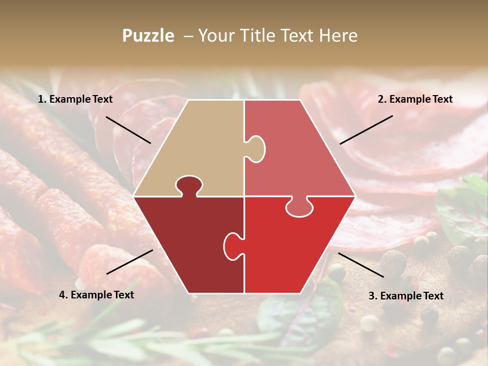 Rustic Rosemary Beef PowerPoint Template