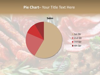 Rustic Rosemary Beef PowerPoint Template