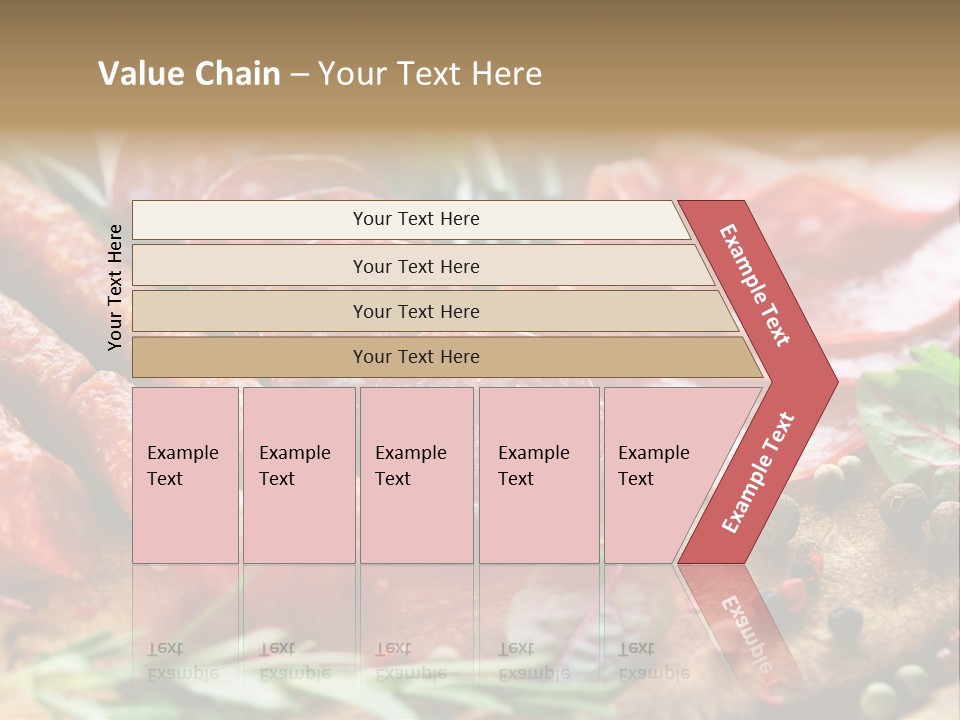 Rustic Rosemary Beef PowerPoint Template