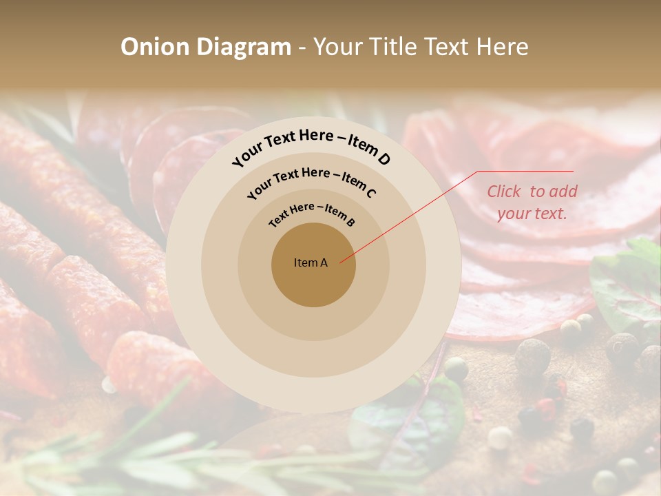 Rustic Rosemary Beef PowerPoint Template