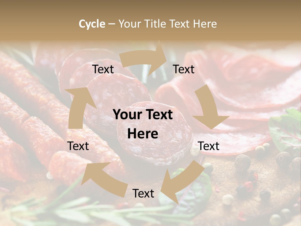 Rustic Rosemary Beef PowerPoint Template