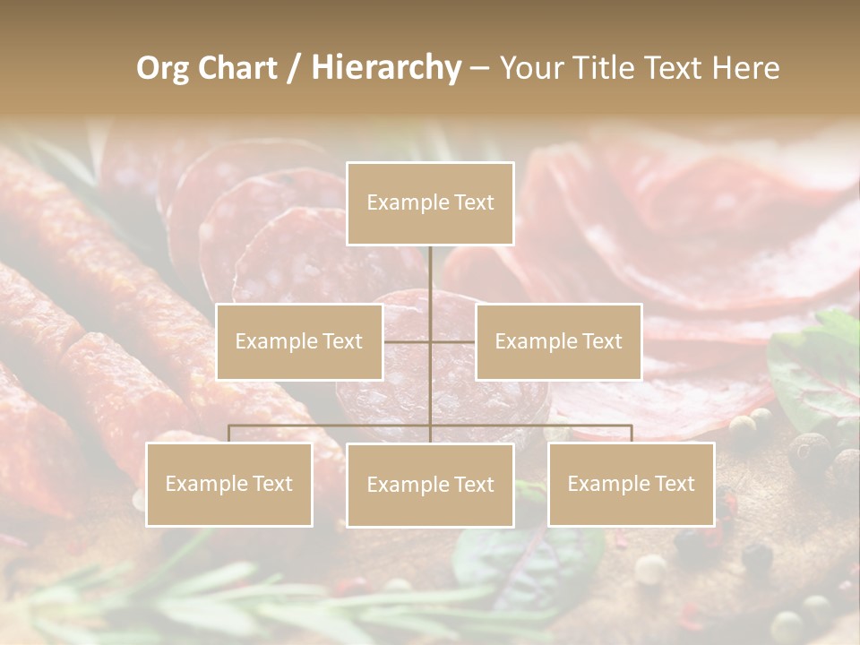 Rustic Rosemary Beef PowerPoint Template