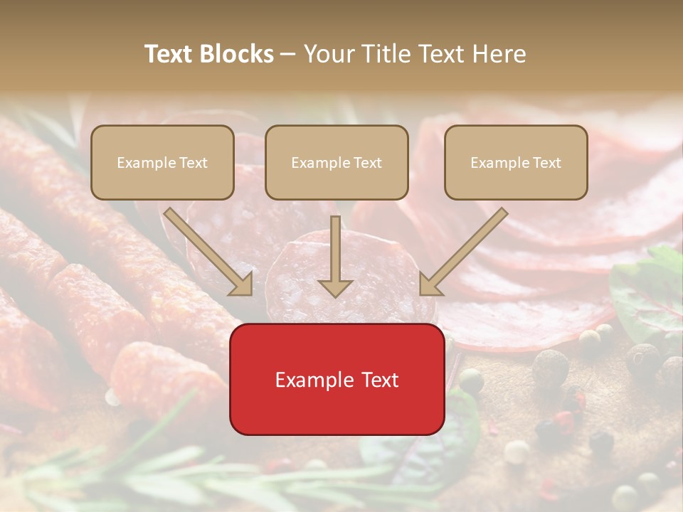 Rustic Rosemary Beef PowerPoint Template
