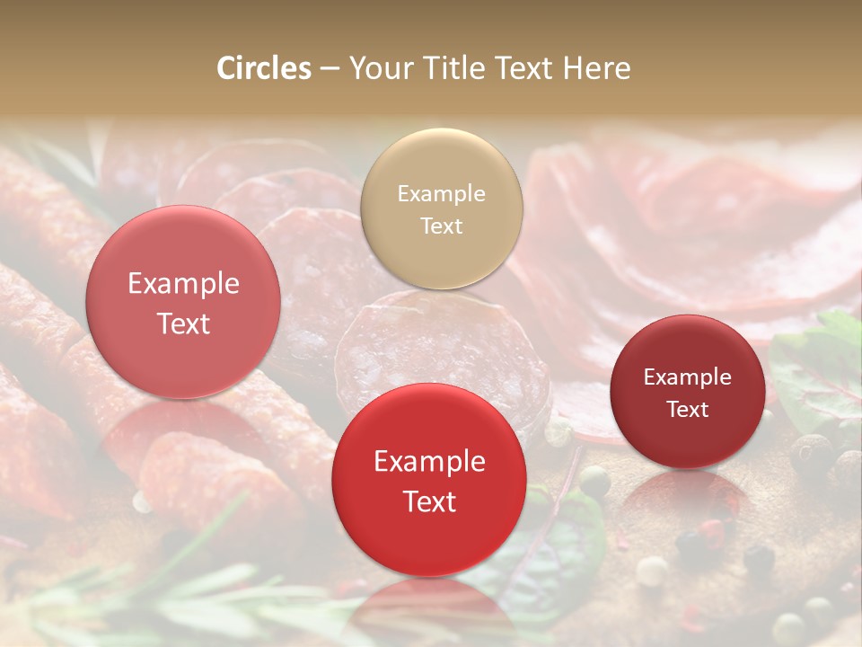 Rustic Rosemary Beef PowerPoint Template