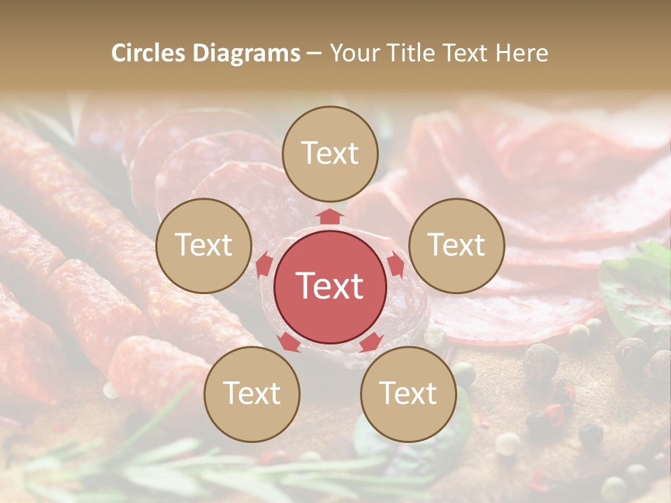 Rustic Rosemary Beef PowerPoint Template