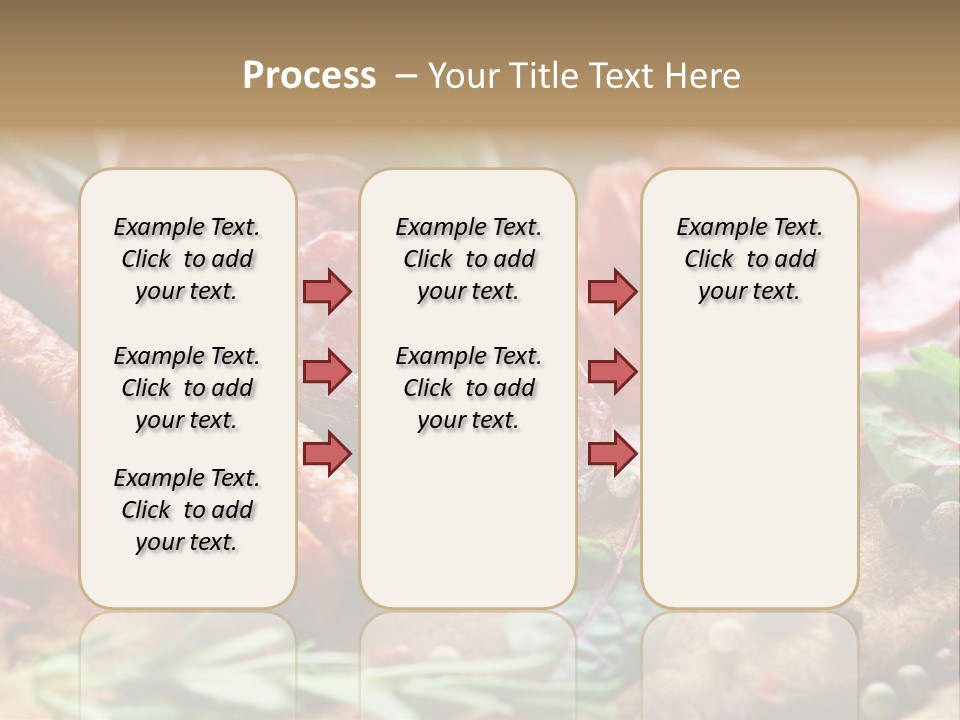 Rustic Rosemary Beef PowerPoint Template