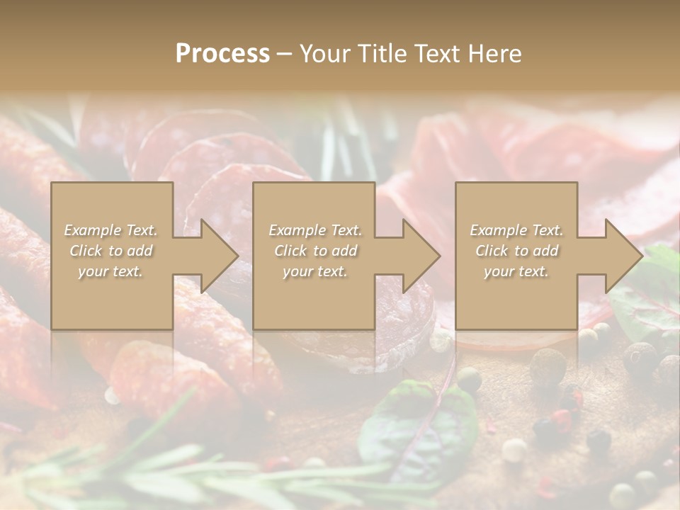 Rustic Rosemary Beef PowerPoint Template
